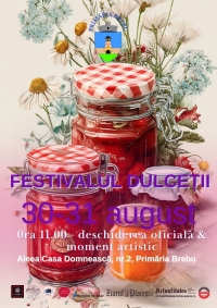 FESTIVALUL DULCETII - BREBU - 30-31.08.2025